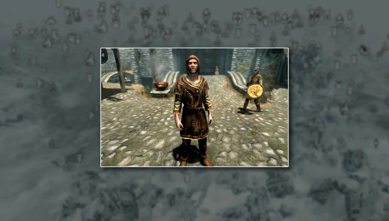 Screenshot showing a representative courier delivering the museum invitation.